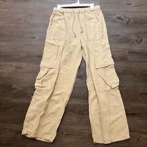 Tan H&M cargo pants Medium